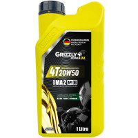 20W50 SL MINERAL LT. GRIZZLY POWER OIL 4T