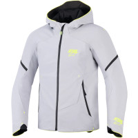 Chaqueta Alpinestars Aeroshell Waterproof Gris Amarillo Fluo Talla M
