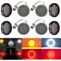 luces LED direccionales delanteras y traseras