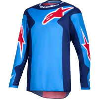Jersey Alpinestars Fluid Grid Azul Rojo Talla Xl