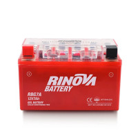 Batería de Gel 12V 7Ah para Motocicleta RBG7A Rinova Battery
