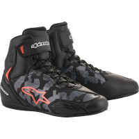 Bota Alpinestars Faster 3 Negro Gris cam rojo Talla 9.5