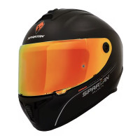Casco Spartan Ff112 Draken Solid A1 Negro Mate M Ac
