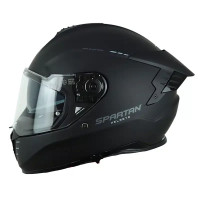 Casco Spartan Hawk Evo Negro Mate M
