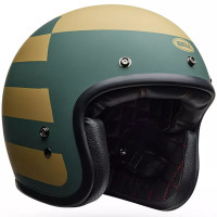 Casco Bell Custom 500 Parlor Gris Dorado Talla S