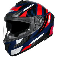 Casco Smk Typhoon Spark Rojo Azul Talla M