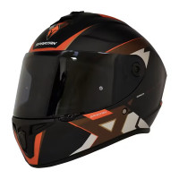 Casco Spartan Draken Frantic Negro Camo Cafe S