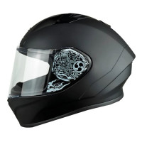 Casco Zeus 826 Negro Mate Xl