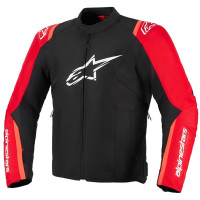 Chaqueta Alpinestars T-Sps V2 Waterproof Color Negro Rojo Talla L