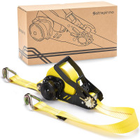 Correa de amarre retráctil con trinquete
