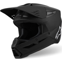 Casco Alpinestars Sm3 Solid Negro Mate M