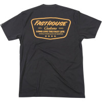 Camiseta Fasthouse Crest Negro Talla S