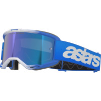 Gafas Alpinestars Vision 5 Blanco Azul Mirror Azul