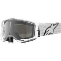 Gafas Alpinestars Vision 8 Corp Blanco Mirror Plata