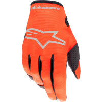 Guantes Alpinestars Radar Youth & Kids Naranja Negro Talla L