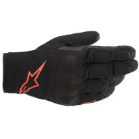 Guantes Alpinestars Smax Drystar Blanco Rojo Fluo Talla Xxl