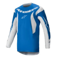 Jersey Alpinestars Fluid Haul Blanco Azul Talla Xxl