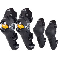 Rodillera Codera Scoyco K17H17 Negro Amarillo