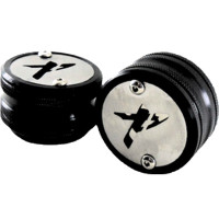 Juego Slider De Eje Negro x2 