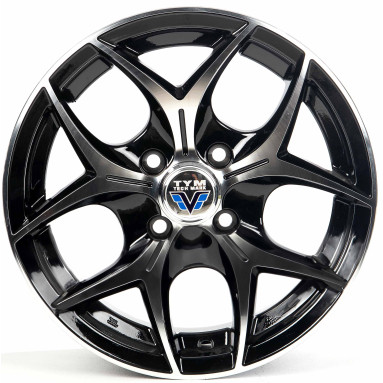 TYM JUEGO DE 4 RINES 14X6.0 100 4H ET 33 14X4