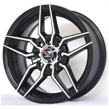 DCENTI Juego de Rines 15X6.5 8/100/114.3 ET35 CB73.1 15x8