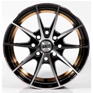 BLACKCAT LUXURY Juego de rines 13X8 5.5 100/114.3 ET-30 13X8