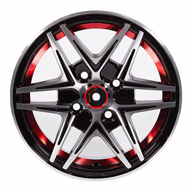 BLACKCAT LUXURY Juego de rines 13X4 5.5 100 ET-35 13X4