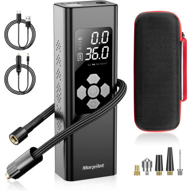 Universal Compresor de aire portátil Morpilot de 9000 mAh 
