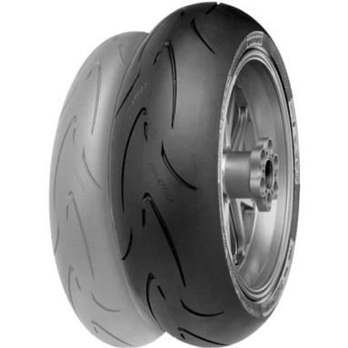 CONTINENTAL Contirace Attack Comp. Trasera 180/55ZR17