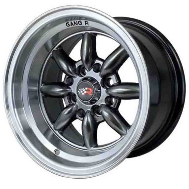 RACER Juego de Rines 13x8 8H -5 Offset 13x8
