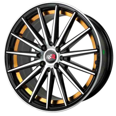 RACER Juego de Rines 17x8 8H 25 ET 17x8