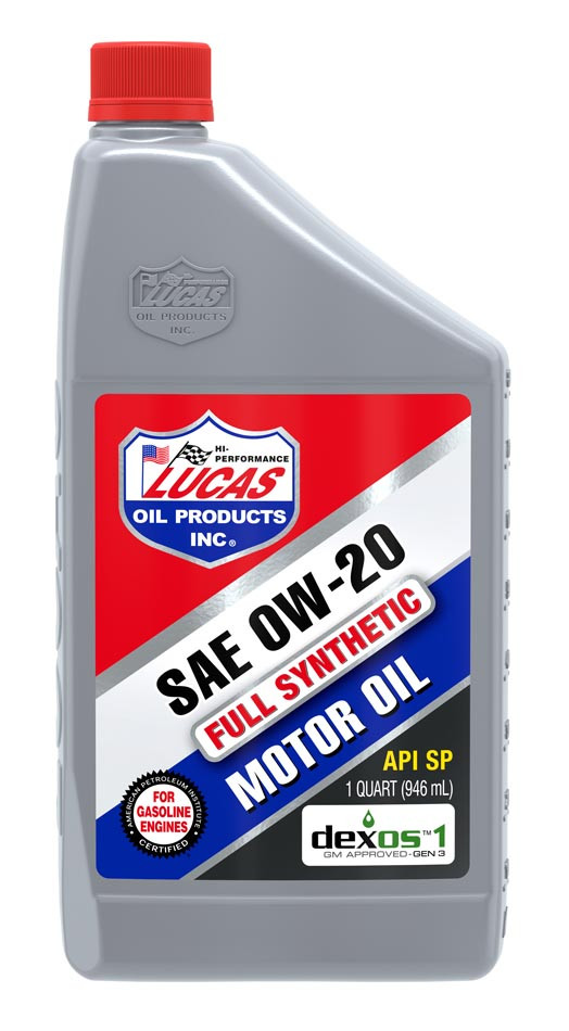 ACEITE SINTETICO PARA MOTOR SAE 0W20 API SP DEXOS x 1/4