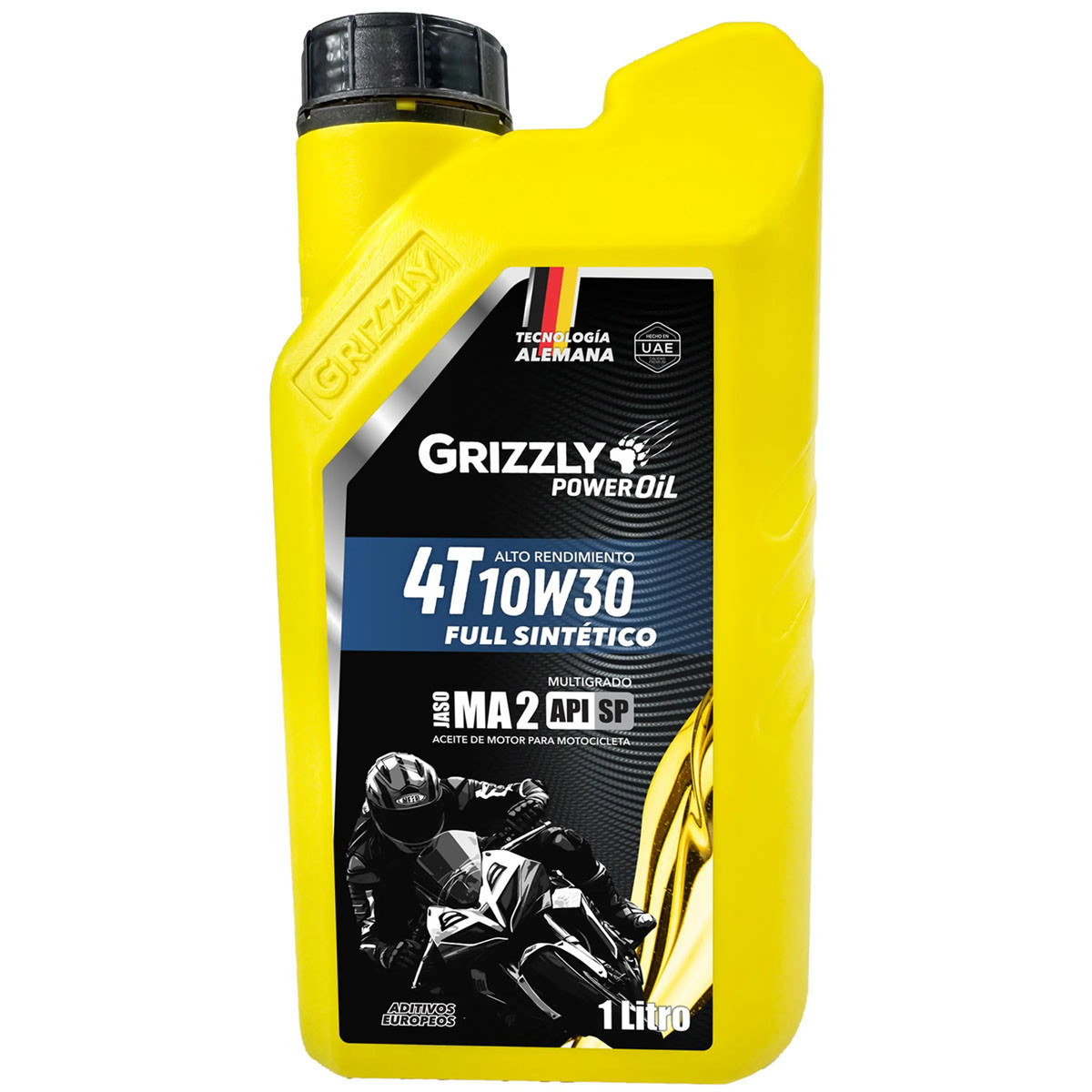 10W30 SP FULL SINTETICO LT. GRIZZLY POWER OIL 4T