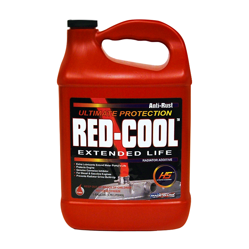 REFRIGERANTE X GALON ROJO PARA RADIADOR HS ANTI-RUST RED-COOL