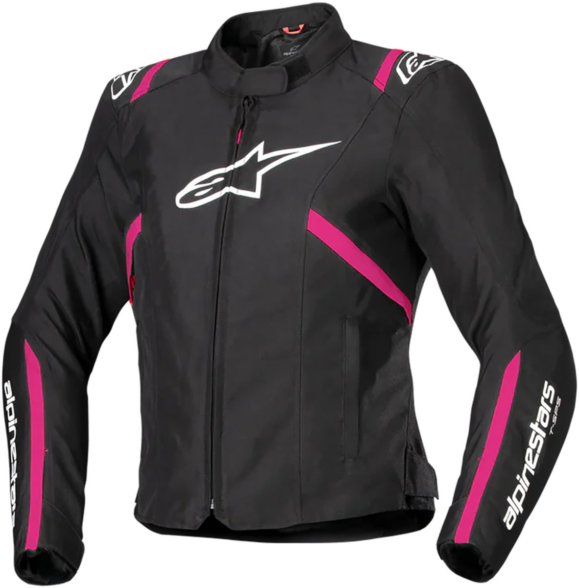 Chaqueta Alpinestars Stella T-Sps V2 Water Proof Negro Blanco Diva Pink Talla  L