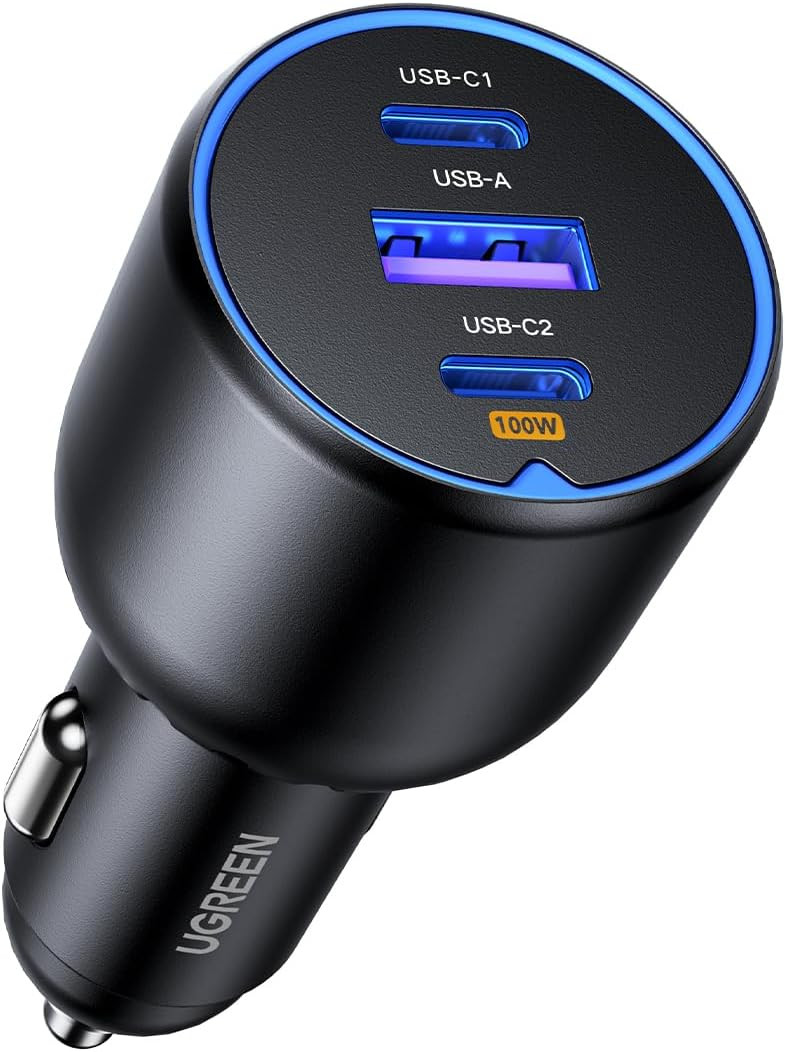 Cargador de coche USB C de 130 W