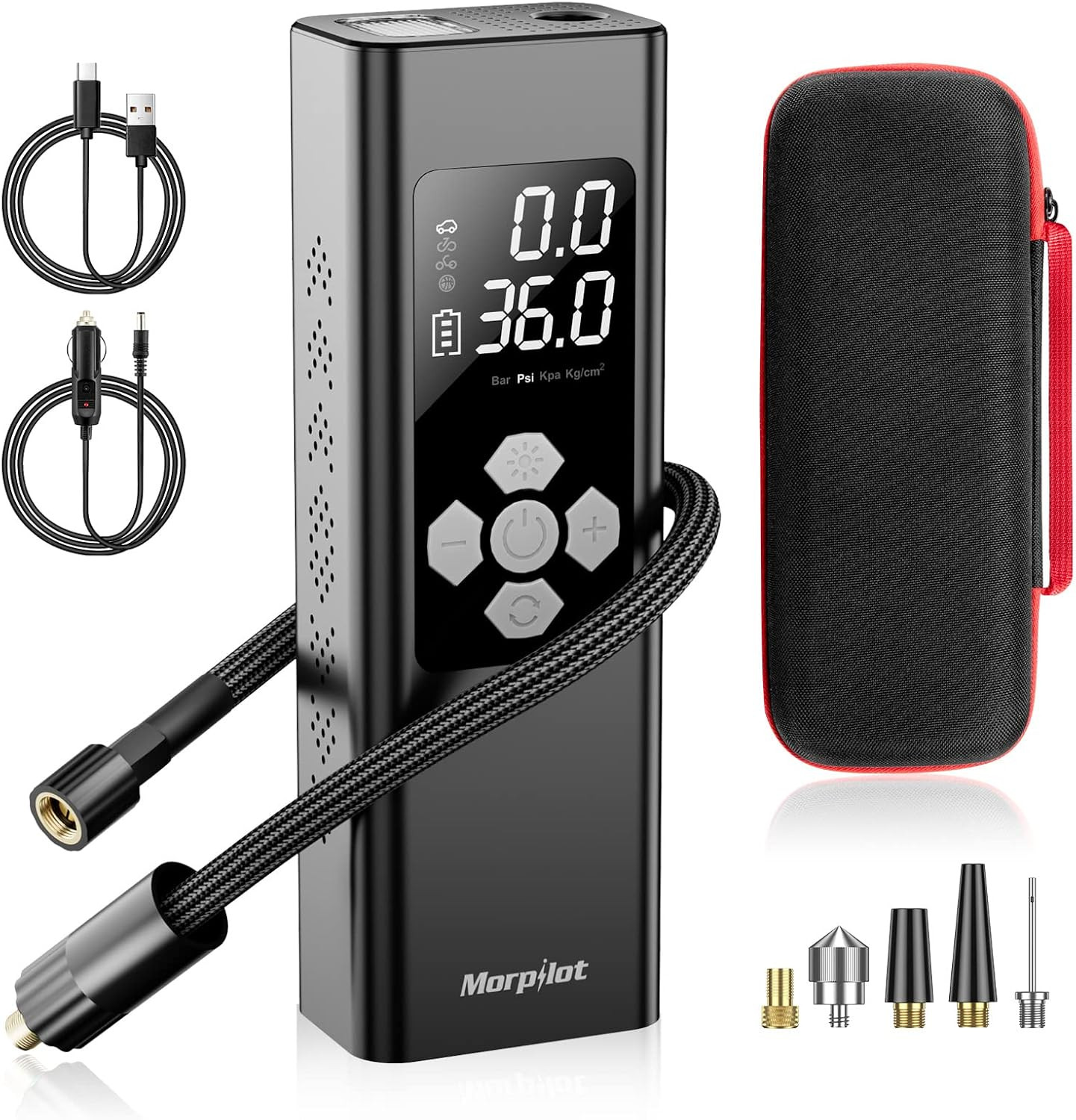 Compresor de aire portátil Morpilot de 9000 mAh