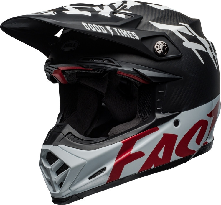 Casco Bell MOTO 9 FLEX FASTHOUSE WRWFMTWhBkRd XL Ac