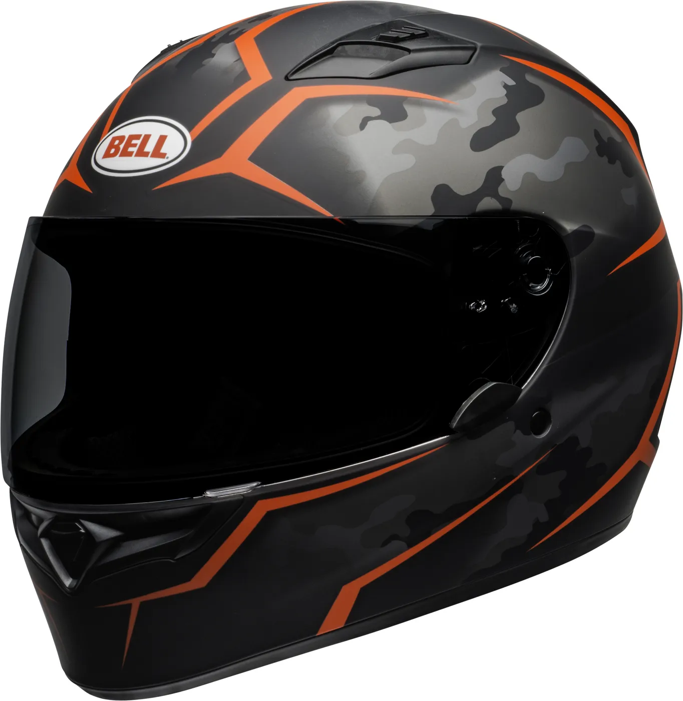 Casco Bell QUALIFIER STLTHCAMO MT BK/RD M Ac