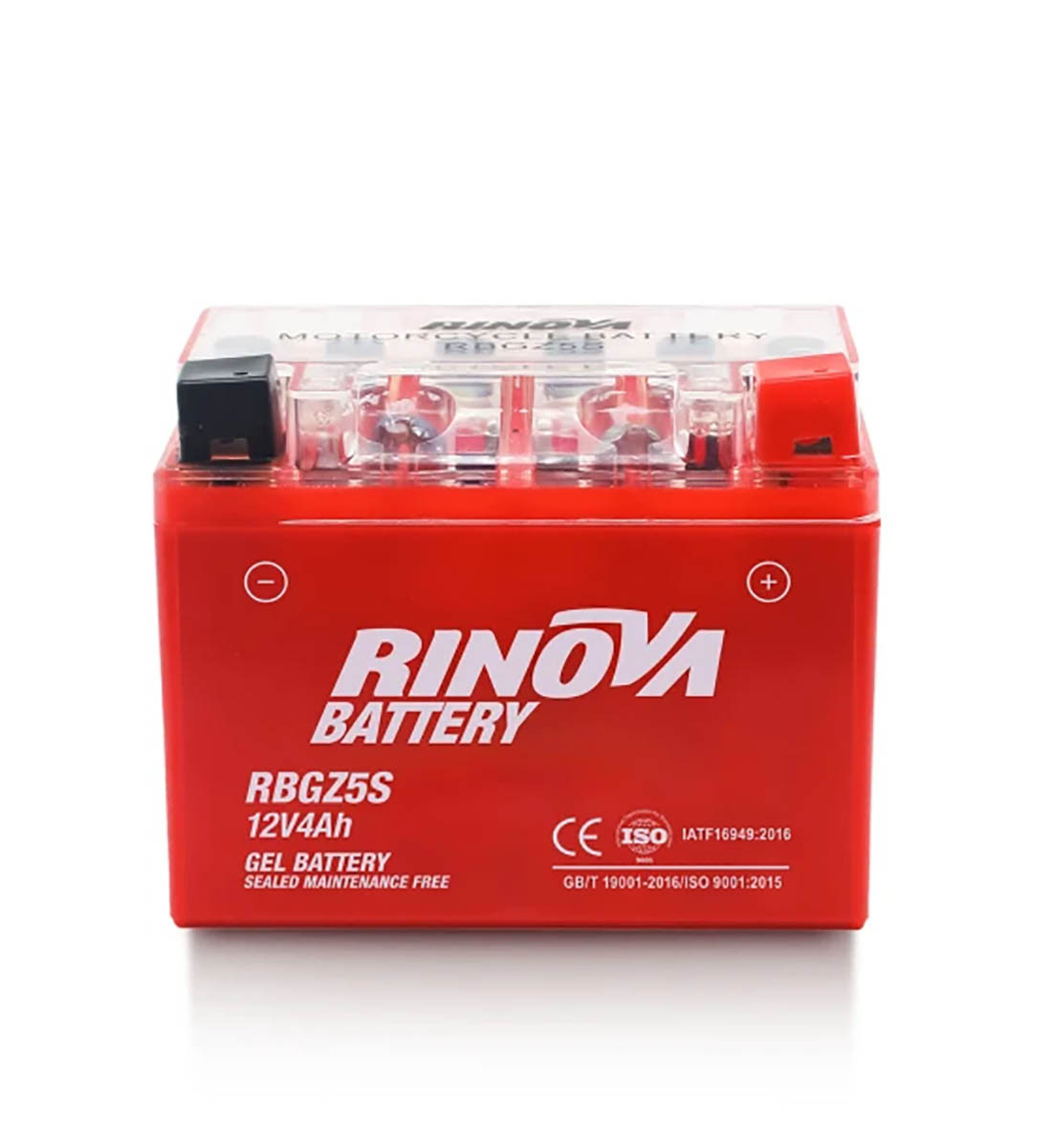 Batería de Gel 12V 4Ah para Motocicleta RBGZ5S Rinova Battery