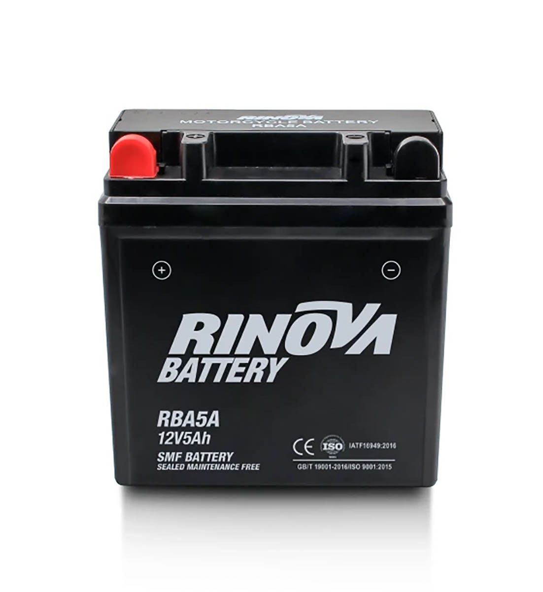 Batería Tipo Pila 12V 5Ah para Motocicleta RBA5A Rinova Battery