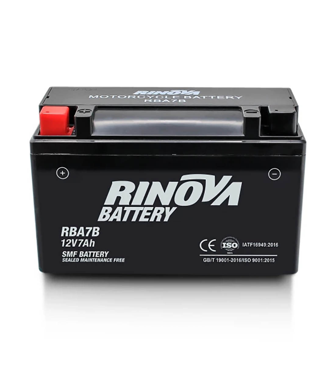 Batería Tipo Pila 12V 7Ah para Motocicleta RBA7C Rinova Battery