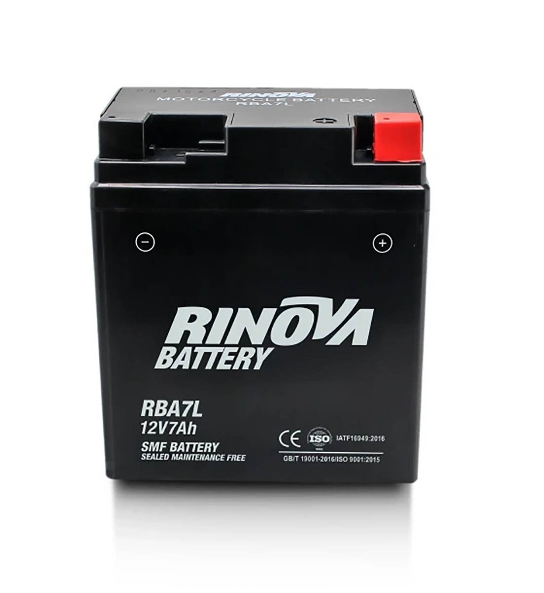 Batería Tipo Pila 12V 7Ah para Motocicleta RBA7L Rinova Battery