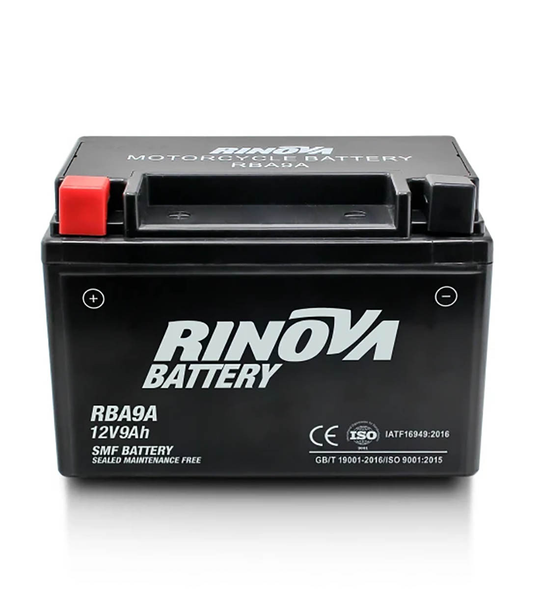 Batería Tipo Pila 12V 9Ah para Motocicleta RBA9A Rinova Battery