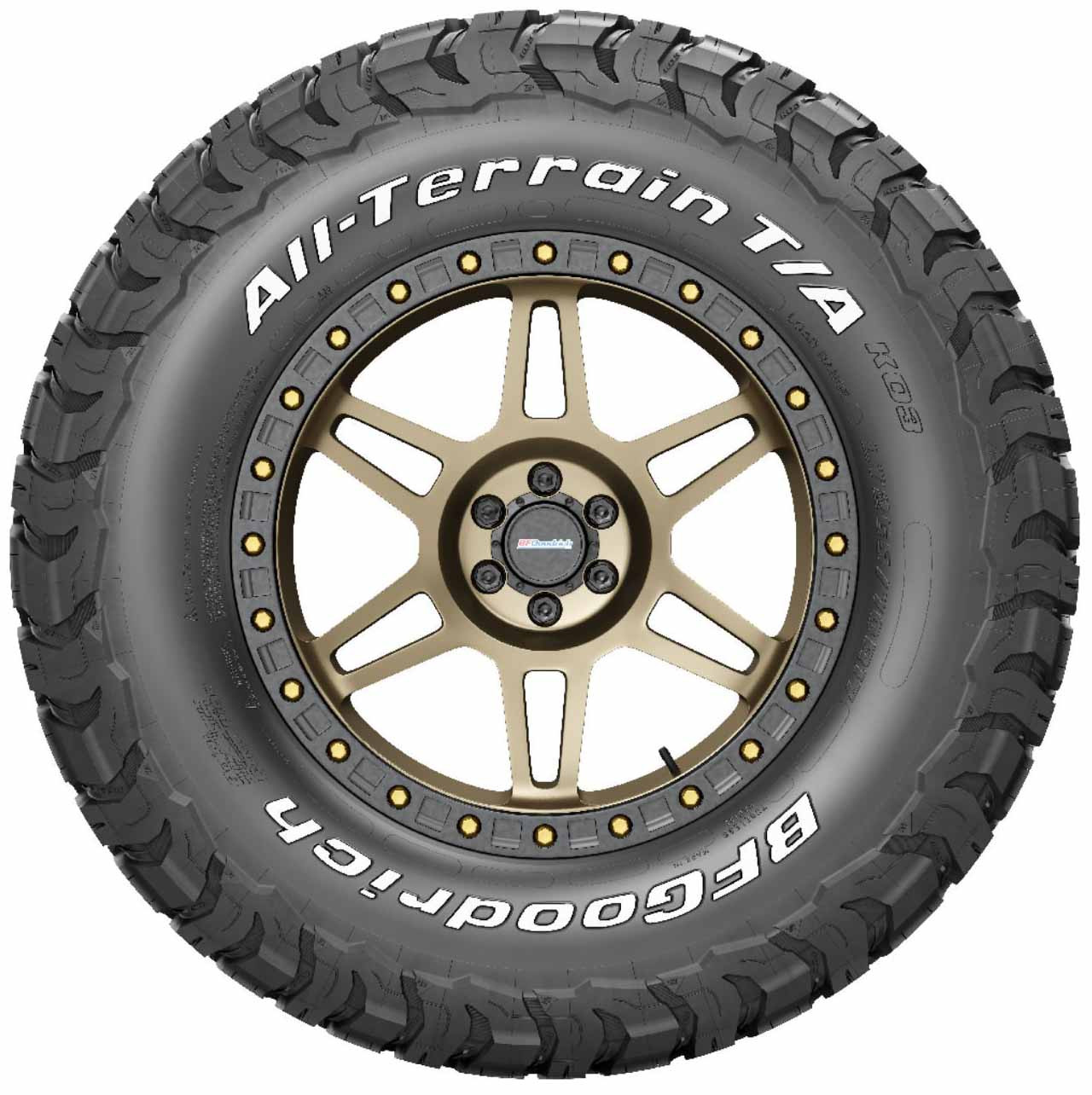 Llanta BF GOODRICH All-Terrain T/A KO3 LT265/65R17 - Virtual Llantas