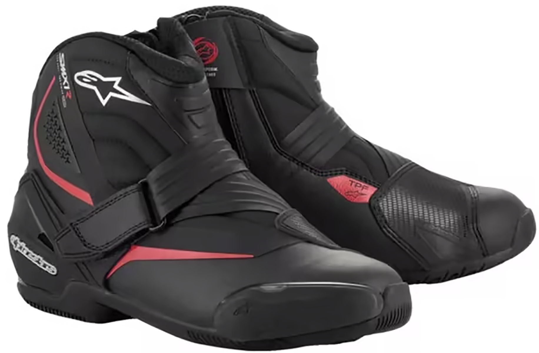 Bota Alpinestars Smx-1R V2 Negro Rojo Talla 8