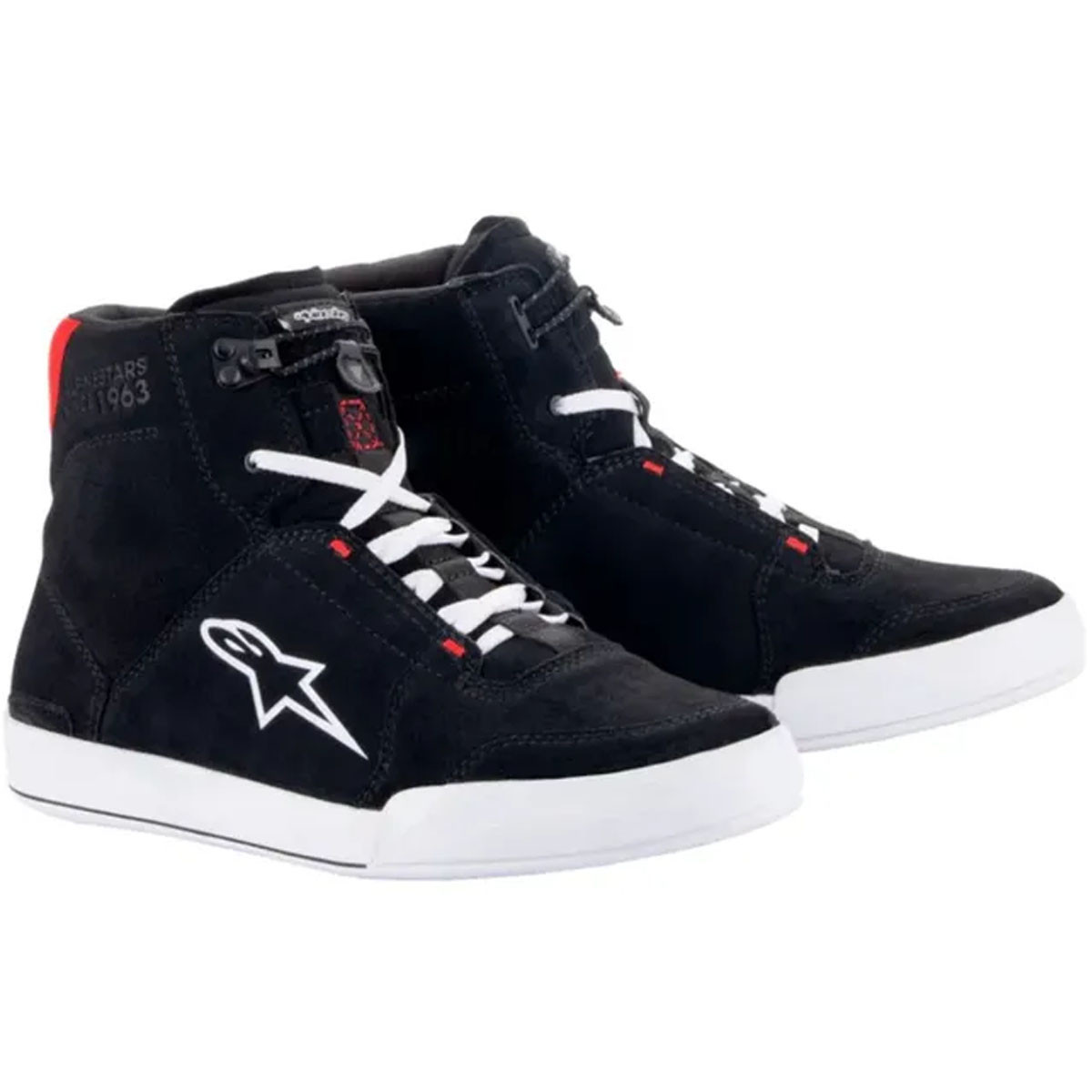 Bota Alpinestars Chrome Negro Blanco Talla 9.5