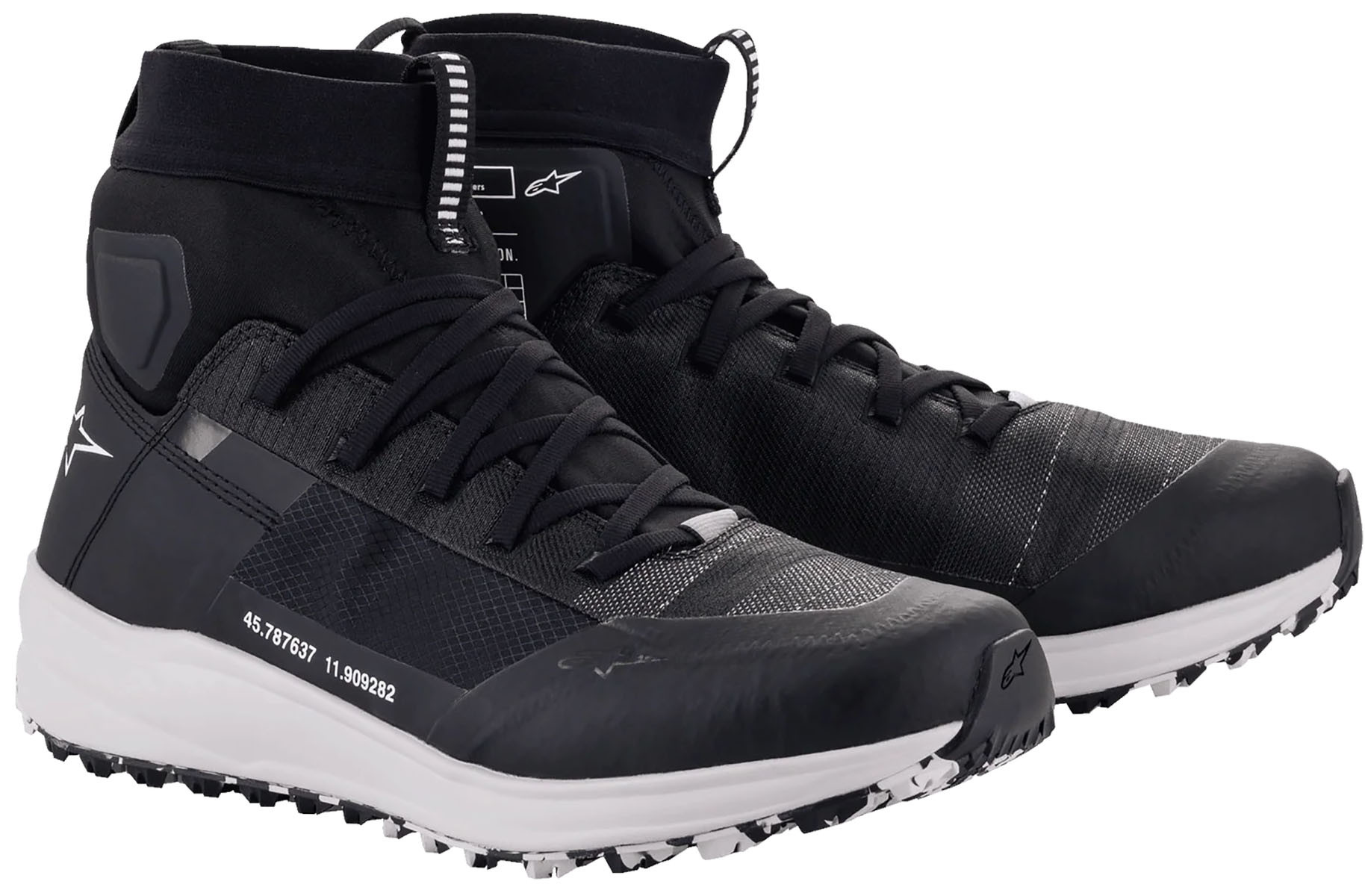 Bota Alpinestars Speedforce Negro Blanco Talla 8.5