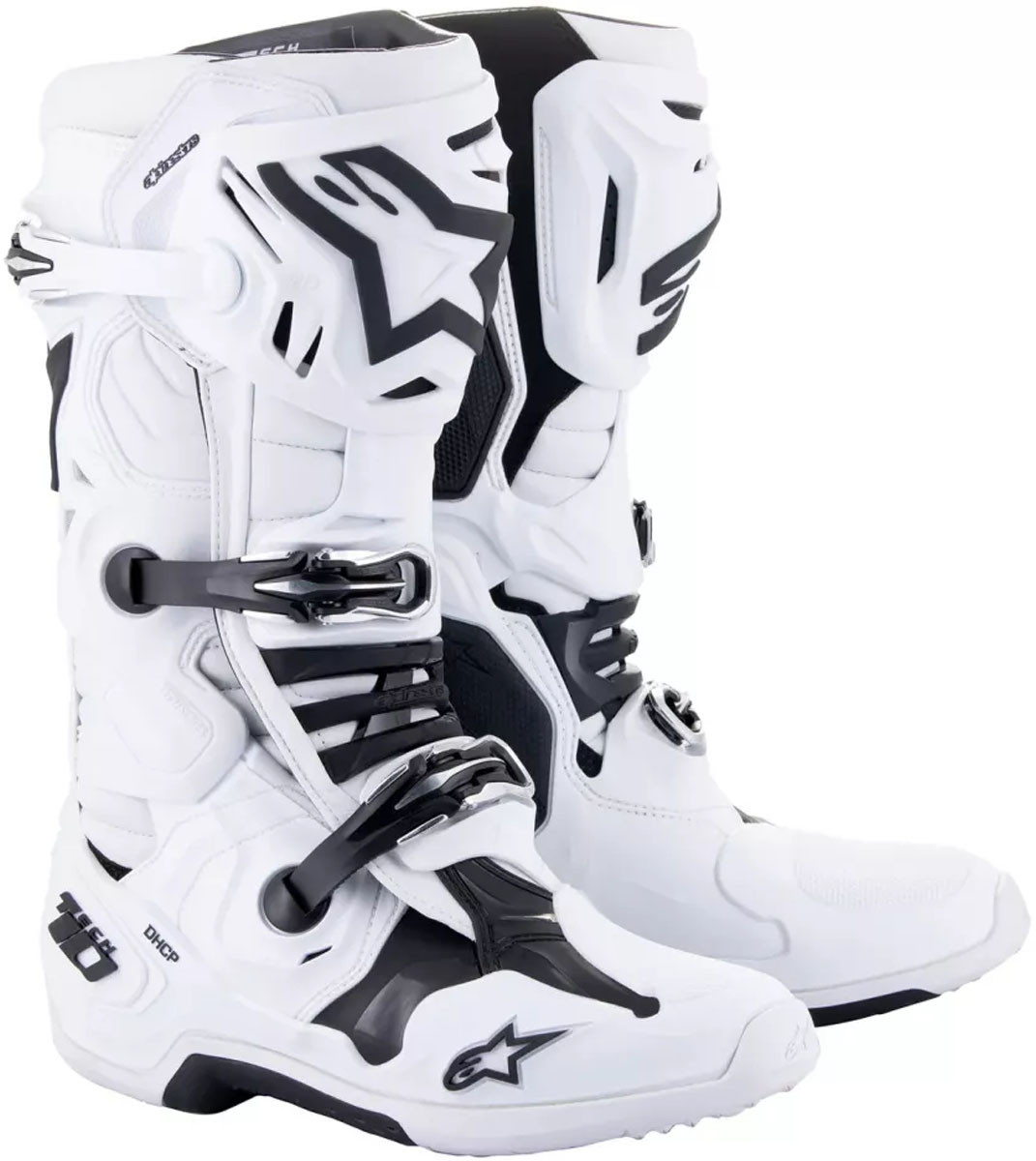 Bota Alpinestars Tech 10 Blanco Talla 10
