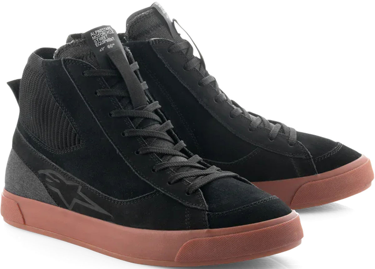 Bota Stated Alpinestars Negro Cafe Talla 8.5